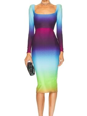 Alex Perry Toryn Long Sleeve Dress US4/S